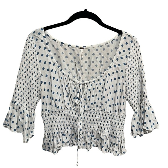 Free People A Bit Of Something Sweet Knit Blouse - Picture 2 of 7